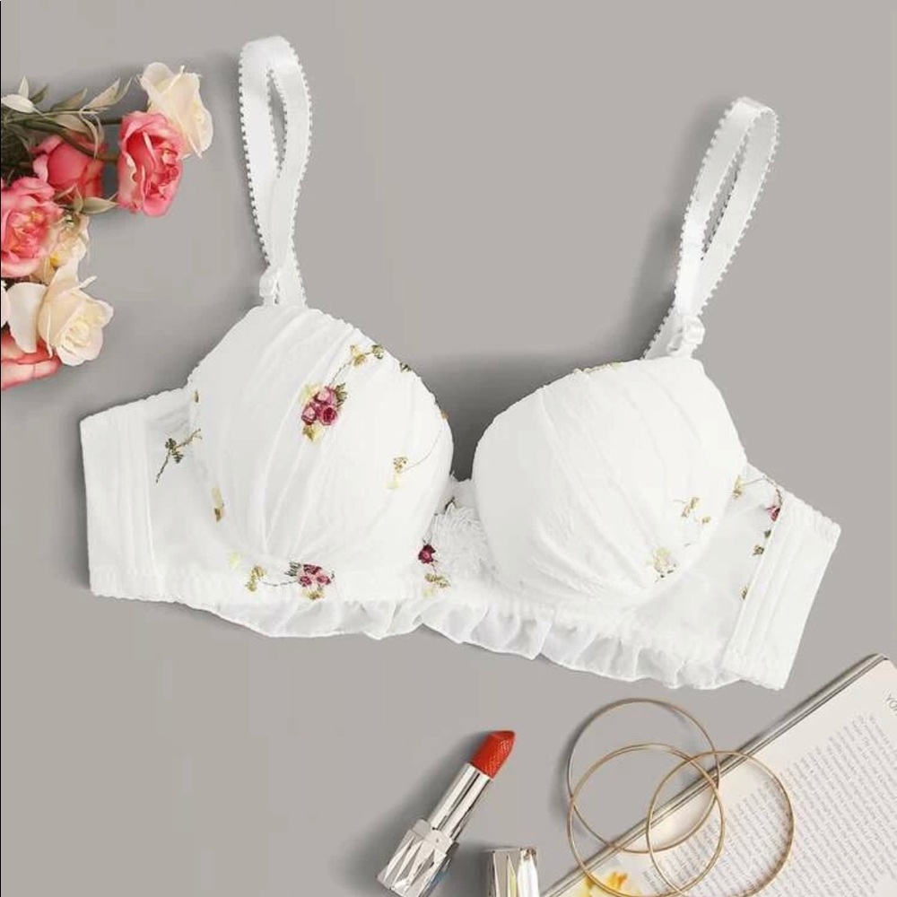Floral Lace Romantic Bra